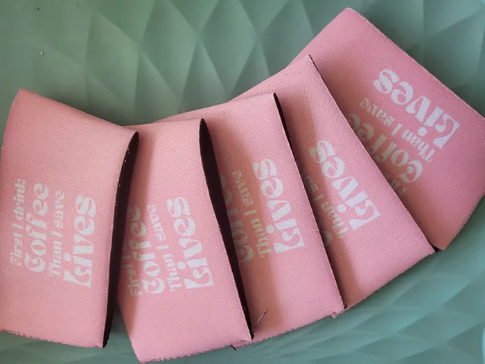 CustomCoastersNow.Com - Coffee Sleeve