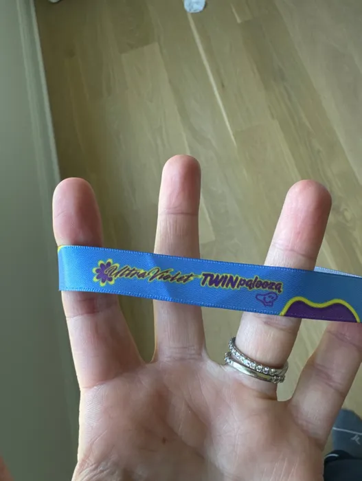 CustomCoastersNow.Com - Full Color Satin Cloth Wristbands