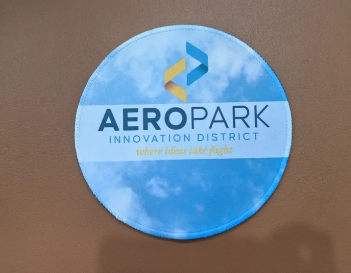 CustomCoastersNow.Com - Custom Round Mouse Pad