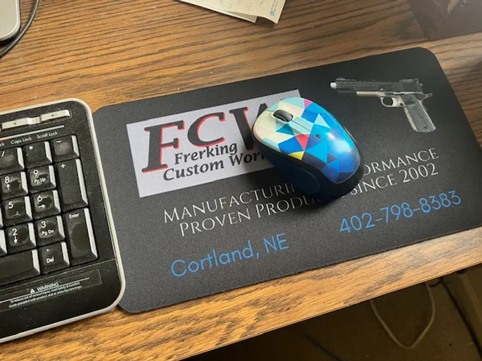 CustomCoastersNow.Com - Custom Printed Rectangular Mouse Pad