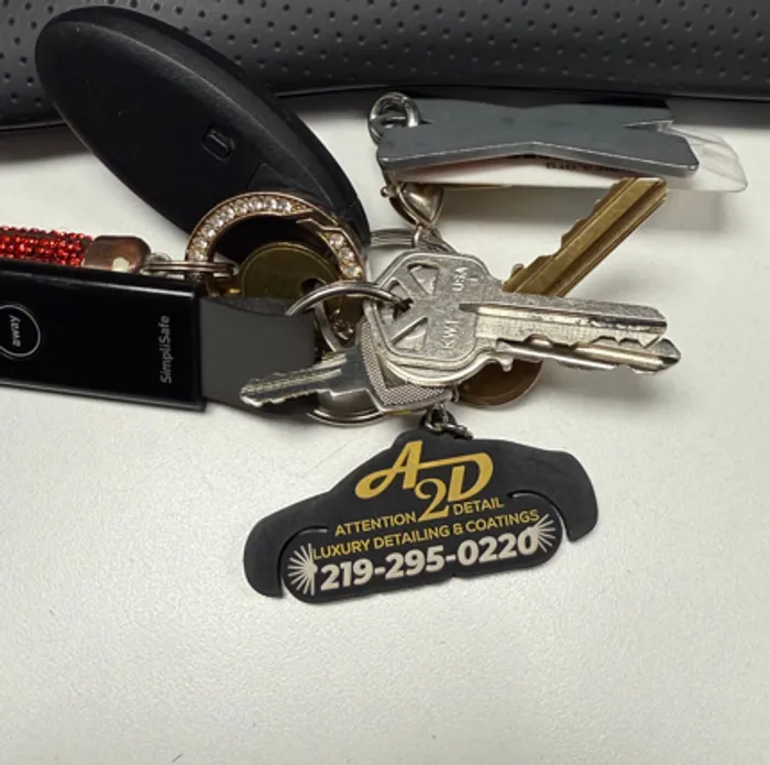 CustomCoastersNow.Com - PVC Keychain