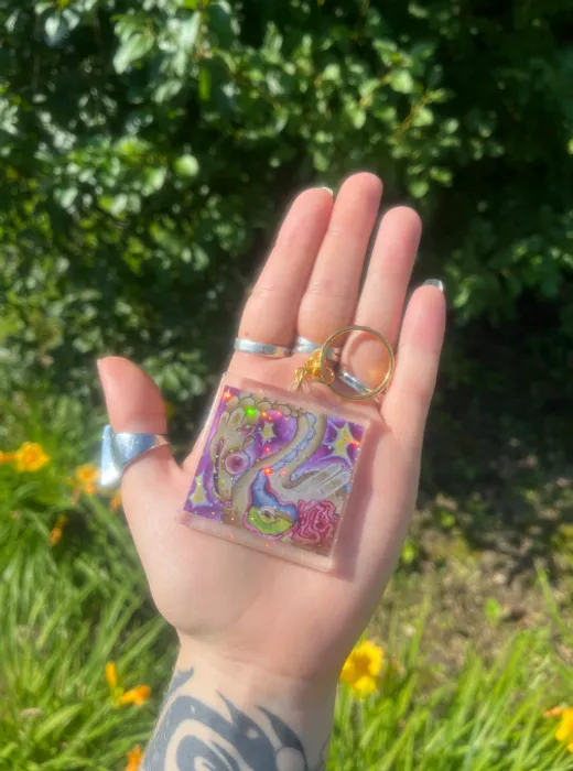 CustomCoastersNow.Com - Acrylic Keychain