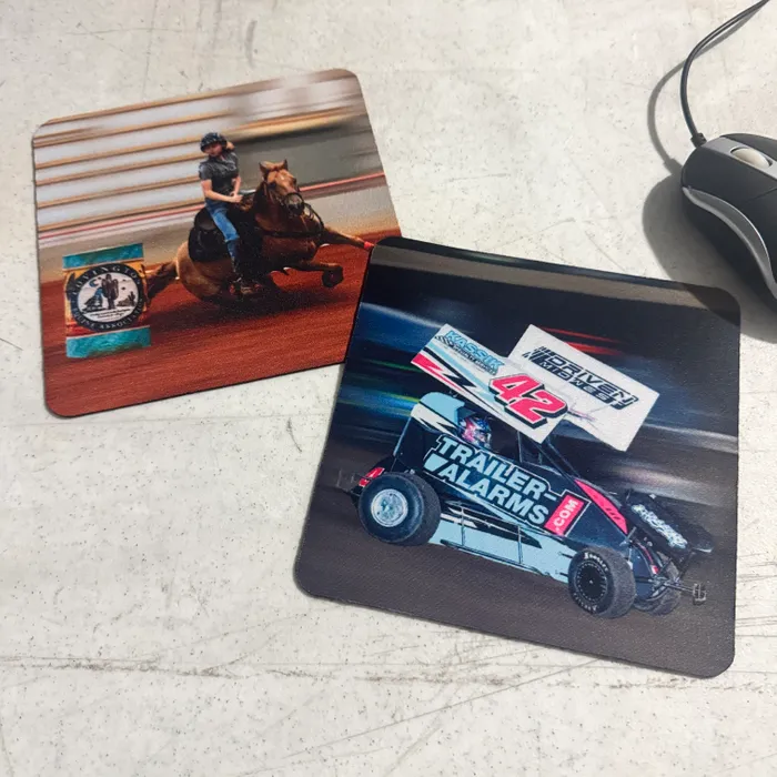 CustomCoastersNow.Com - Custom Square Mouse Pad