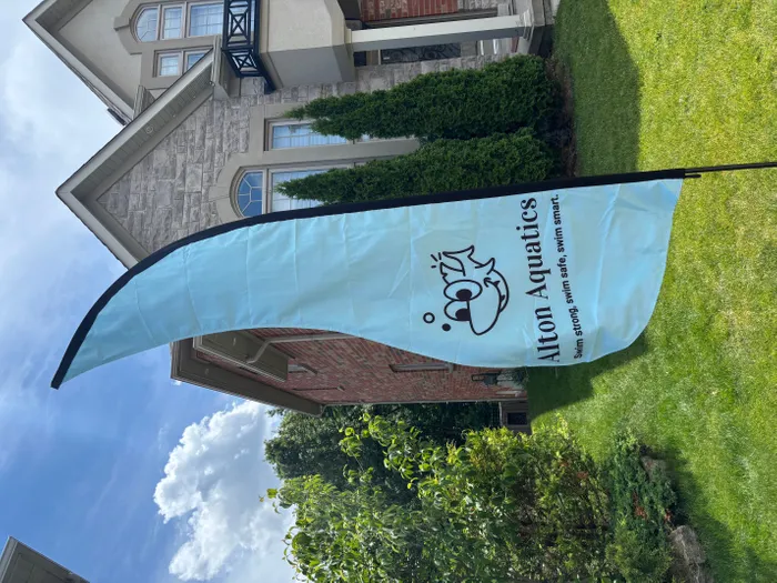 CustomCoastersNow.Com - Shark Fin Flag