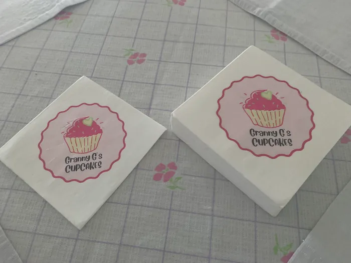 CustomCoastersNow.Com - Custom Beverage Napkin