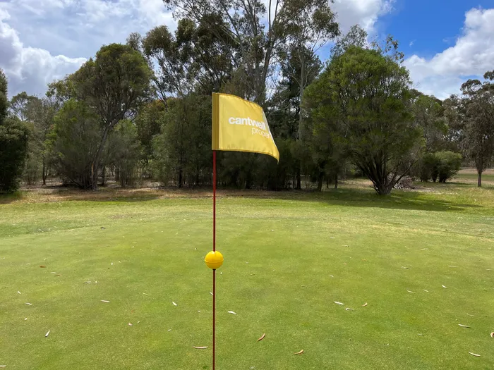 CustomCoastersNow.Com - Golf Flag