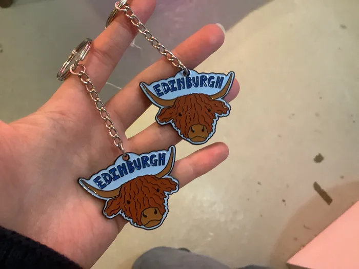 CustomCoastersNow.Com - Metal Keychain