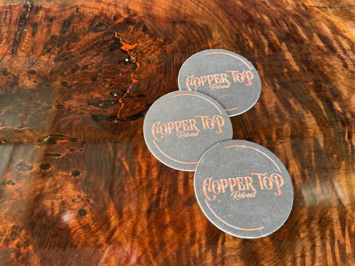 CustomCoastersNow.Com - Kraft Paper Coaster