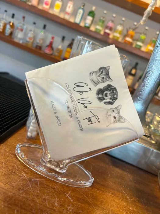 CustomCoastersNow.Com - Custom Paper Beverage Napkin