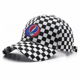 Two Tone Checkered Cotton Cap - Custom Coasters Now
