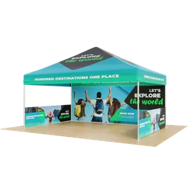 Custom Outdoor Canopy Tents Waterproof 15ft X 10ft - Custom Coasters Now