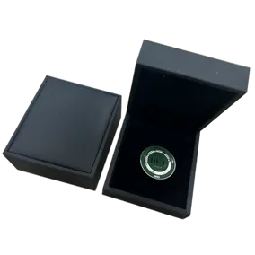Black PU Box Black PU Box - Custom Coasters Now