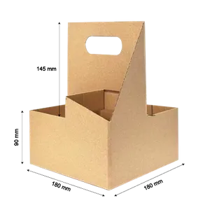 4 Cup Carrier 4 Cup Carrier - Custom Coasters Now