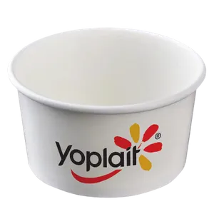 Paper Yogurt Cup - Custom Coasters Now