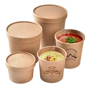 Paper Soup Container - Custom Coasters Now
