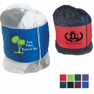Custom Mesh Laundry Bag - Custom Coasters Now