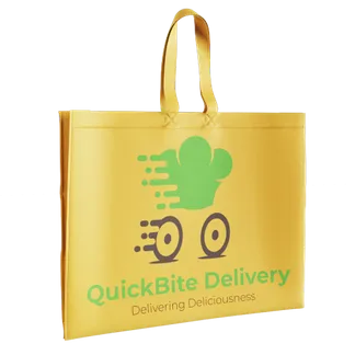 Custom Large Non-Woven Tote Bag - Custom Coasters Now