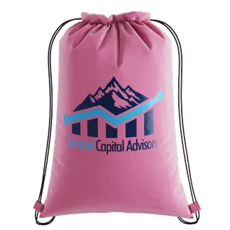 Custom Nylon Drawstring Bag - Custom Coasters Now