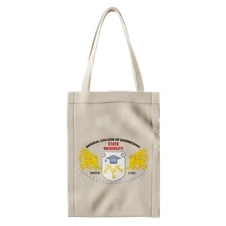 Custom Medium Cotton Tote Bag - Custom Coasters Now