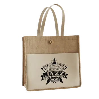 Jute Tote Bags - Custom Coasters Now