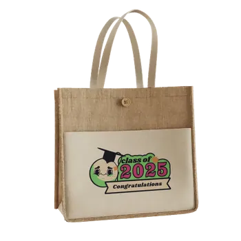 Jute Tote Bags - Custom Coasters Now
