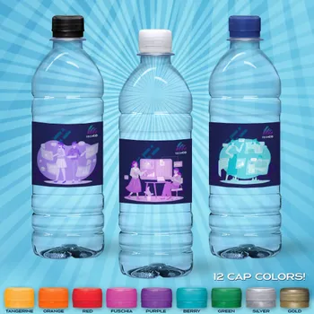 Bottled Water - Custom Coasters Now