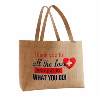 Jute Tote Bags - Custom Coasters Now