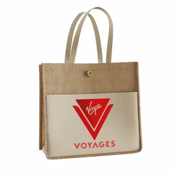 Jute Tote Bags - Custom Coasters Now