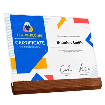 Certificates - Custom Coasters Now