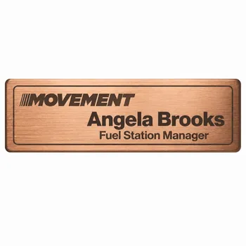 Name Badges - Custom Coasters Now