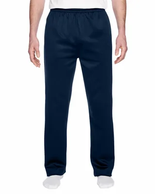 Adult DRI-POWER® SPORT Pocketed Open-Bottom Sweatpant