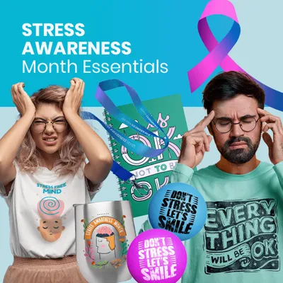 Stress Awareness Month Essentials - Custom Coasters Now