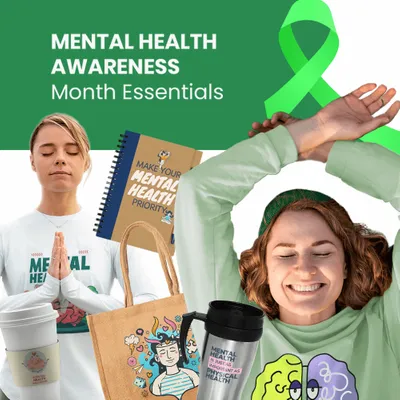 Mental Health Awareness Month Essentials - Custom Coasters Now