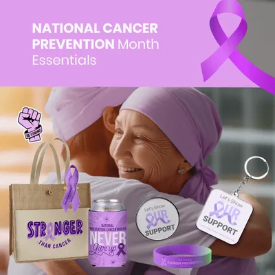 National Cancer Prevention Month Essentials - Custom Coasters Now