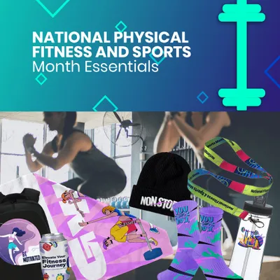 National Physical Fitness and Sports Month Essentials - Custom Coasters Now