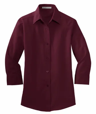 Port Authority Women's 3/4-Sleeve Easy Care Shirt. L612