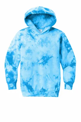 Port & Company Youth Crystal Tie-Dye Pullover Hoodie PC144Y