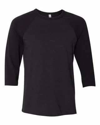 Bella + Canvas Unisex 3/4-Sleeve Baseball T-Shirt