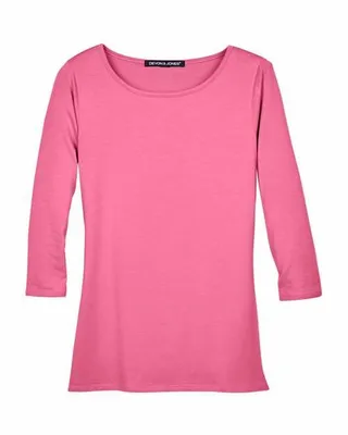Devon & Jones Ladies' Perfect Fit Ballet Bracelet-Length Knit Top