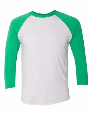 Next Level Apparel Unisex Triblend 3/4-Sleeve Raglan