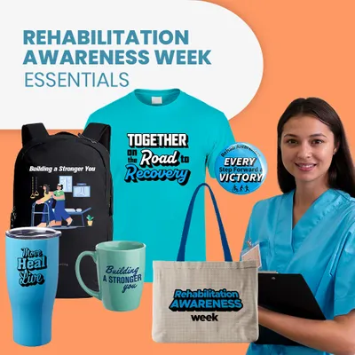 Rehabilitation Awareness Week Essentials - Custom Coasters Now