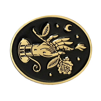 Oval Lapel Pin Oval Lapel Pin - Custom Coasters Now