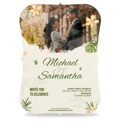 Invitation & Announcement Cards - Custom Coasters Now