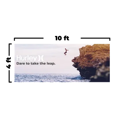 10 x 4 ft - Custom Coasters Now