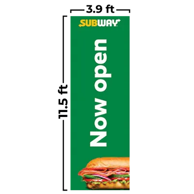 3.9 ft x 11.5 ft - Custom Coasters Now