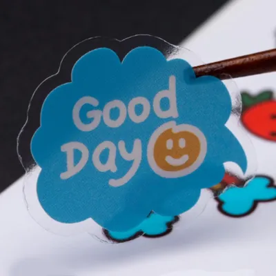 Clear Sticker Clear Sticker - Custom Coasters Now