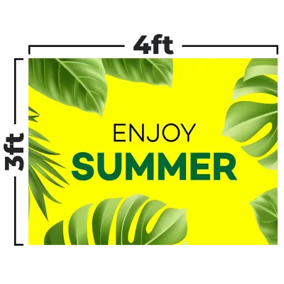 4 x 3 ft - Custom Coasters Now