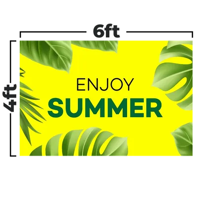 6 x 4 ft - Custom Coasters Now