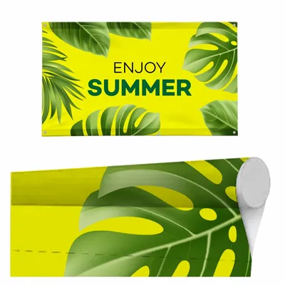 Top & Bottom Pole Pocket - Custom Coasters Now