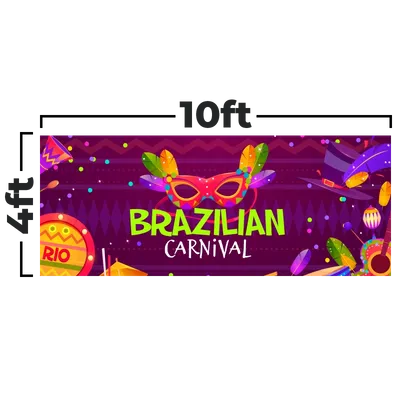 10 x 4 ft - Custom Coasters Now